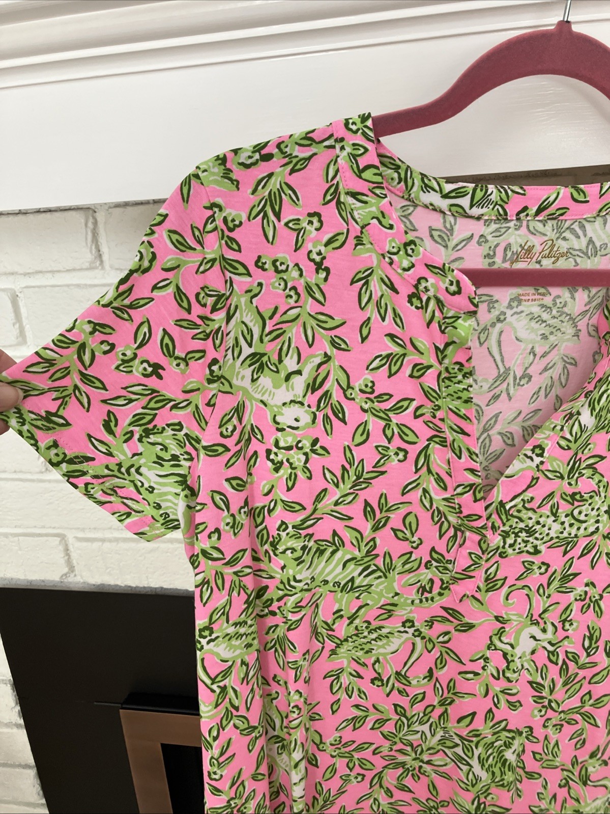 Lilly PUlizer Dev Dress Rousseau Pink Mane Character Energy NWT Size M