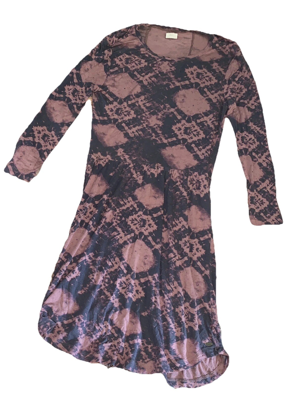 O’NEILL Scoop Neck 3 Quarter Sleeve Shirt Dress Womens/Teens Size Small