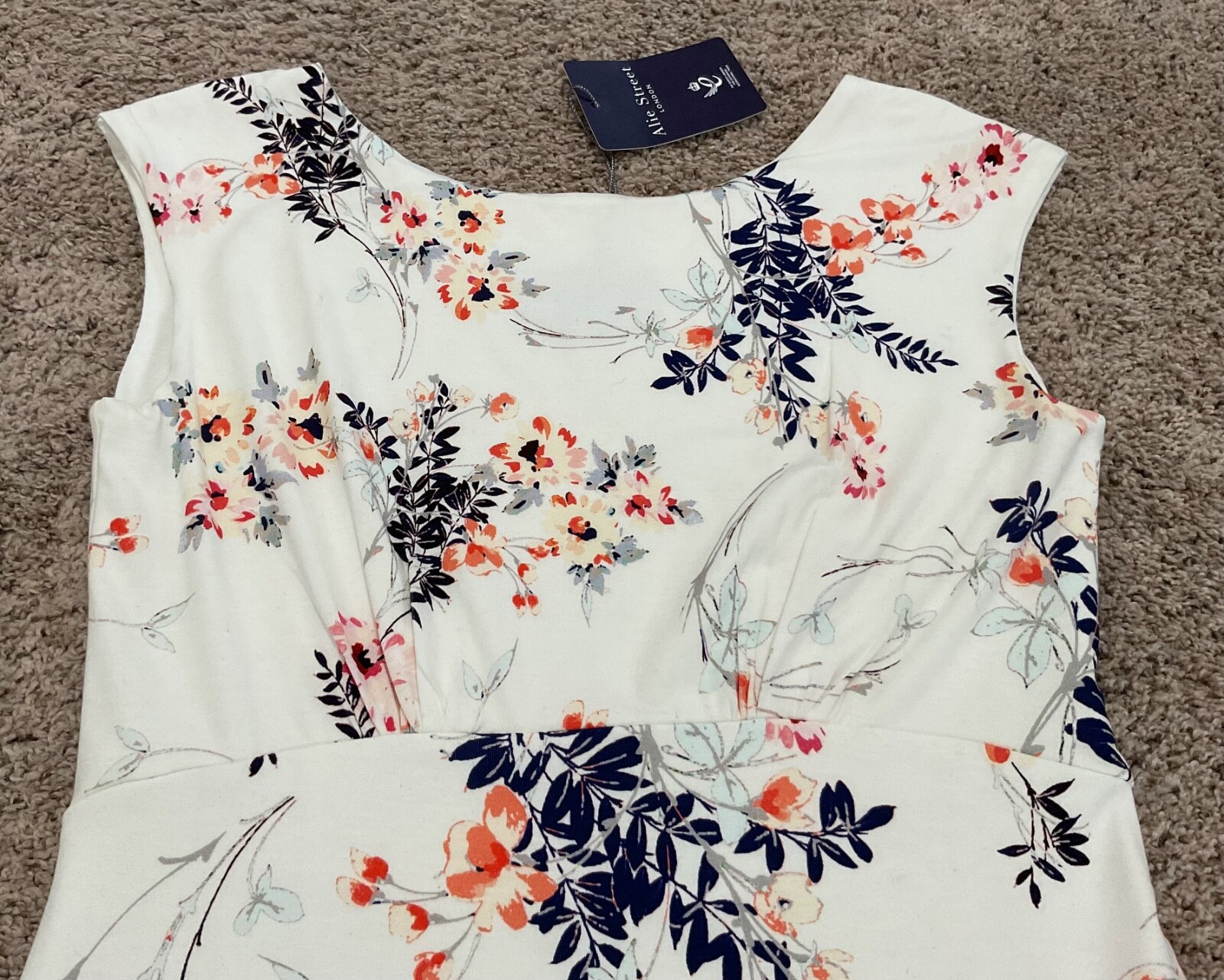 ALIE STREET Pippa Shift Dress US Size 4-6 Floral “Japanese Garden”
