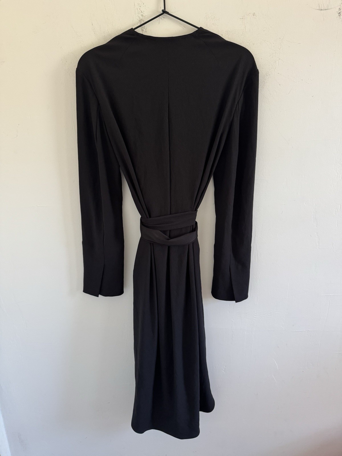 NWT MM Lafleur Black Wave Crepe Gosia Dress 2
