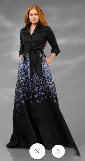 TERANI Regular price $638 sleek and contemporary, the Terani 252M5503 dress