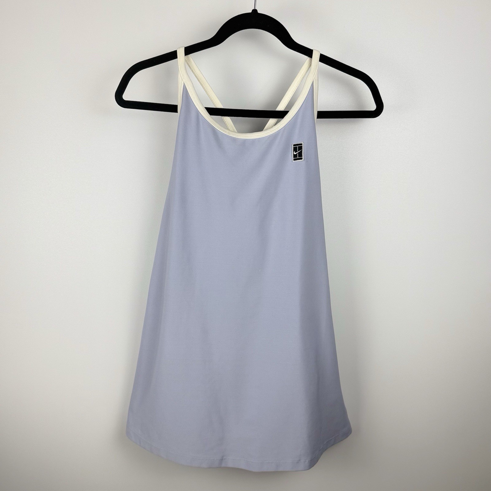 Y2K Nike Alpha Project Tennis Dress Built In Shorts S Blue 5-Dot Logo Rare NEW