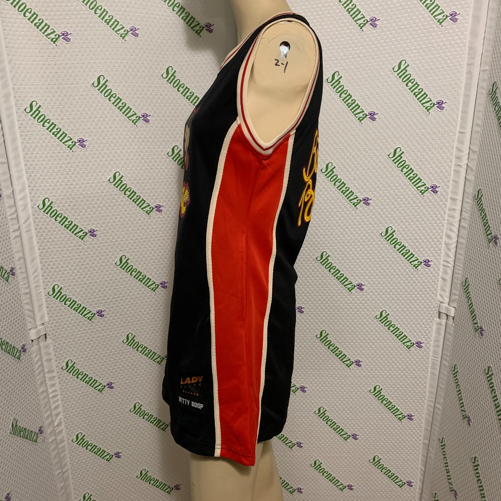 Headgear Classics Basketball Jersey Dress Lady Elite Betty Boop Be Mine Women L