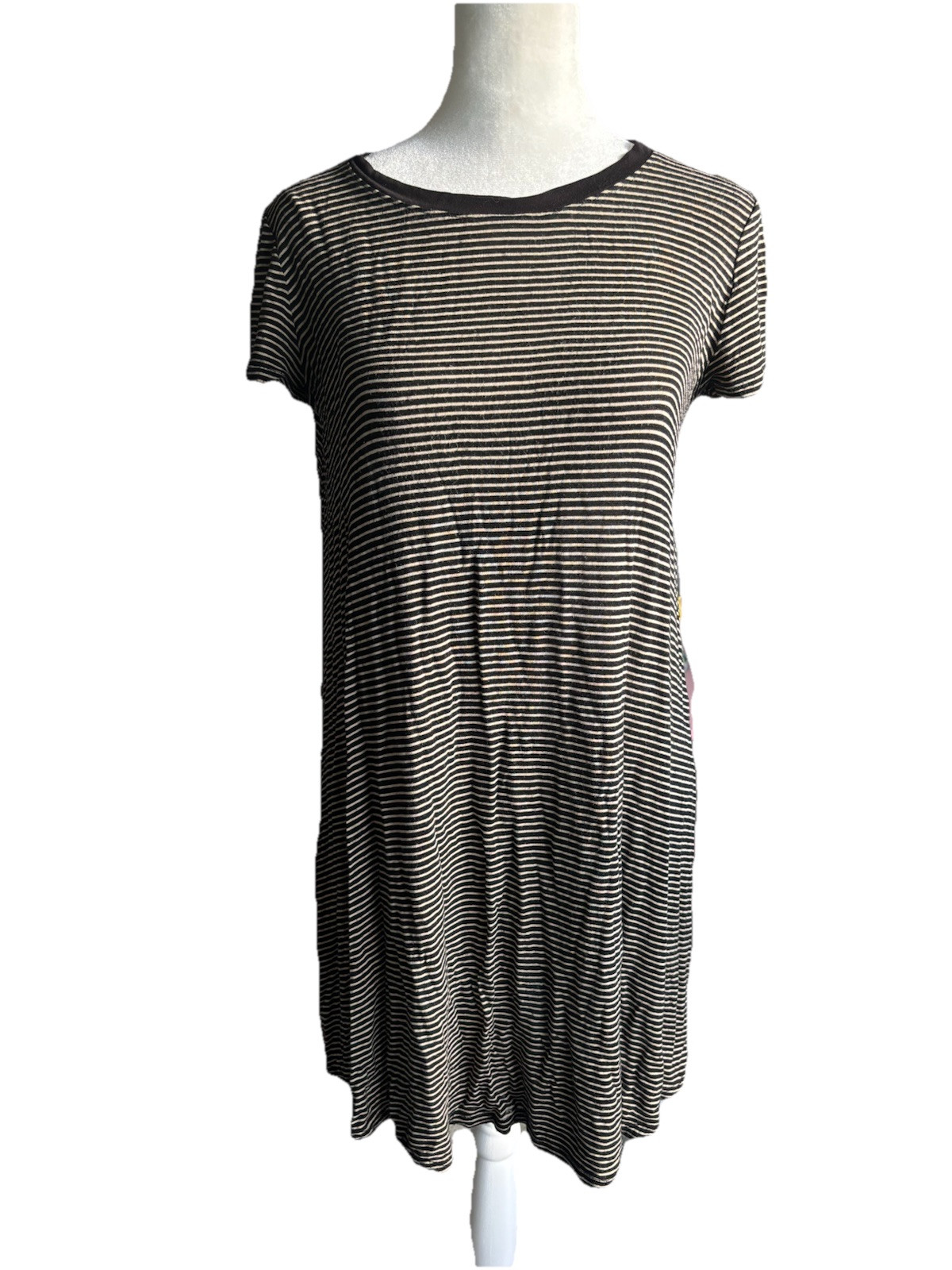Forever 21 Basic Striped Shirt Dress Super Soft And Stretchy Size S