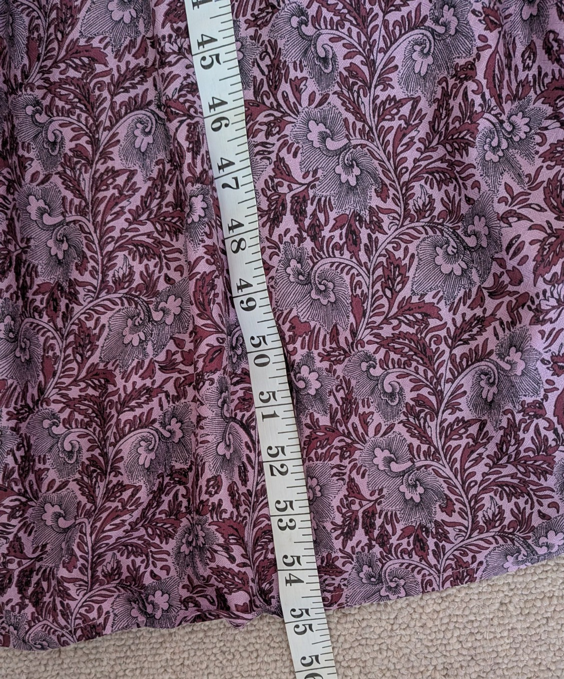 New La Redoute boho hippy peter pan collar relaxed fit floral maxi dress size 10