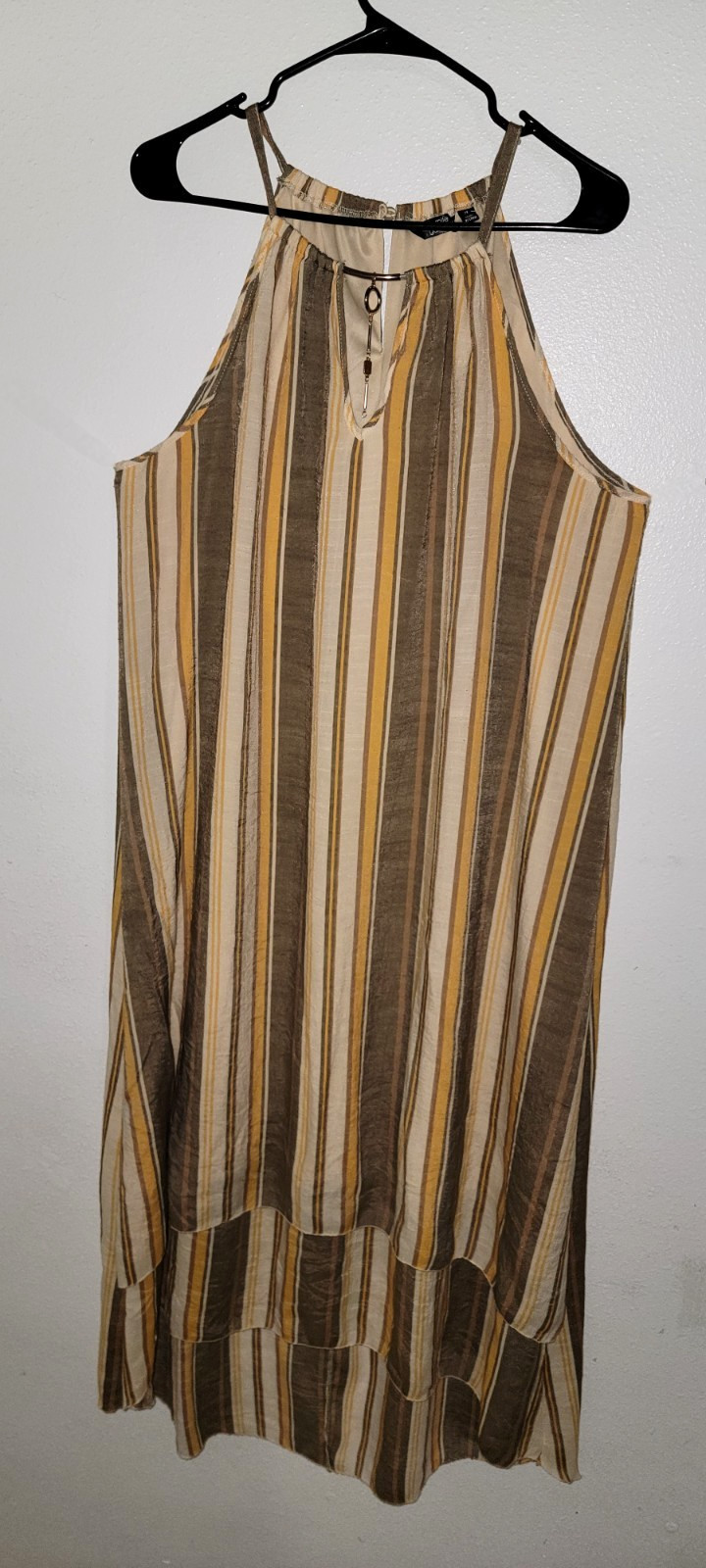 Mlle Gabrielle, Women’s Dress, Sleeveless, 2X, Multicolor, Used-Good Condition