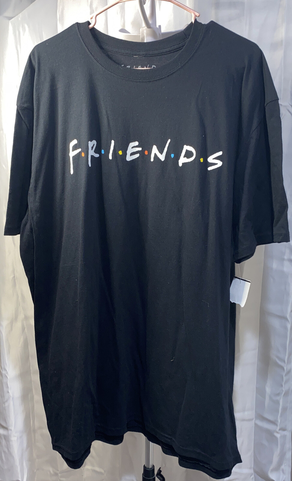 F.r.i. e.n.d.s. Juniors Short Sleeve T Shirt Dress Plus Size 2x