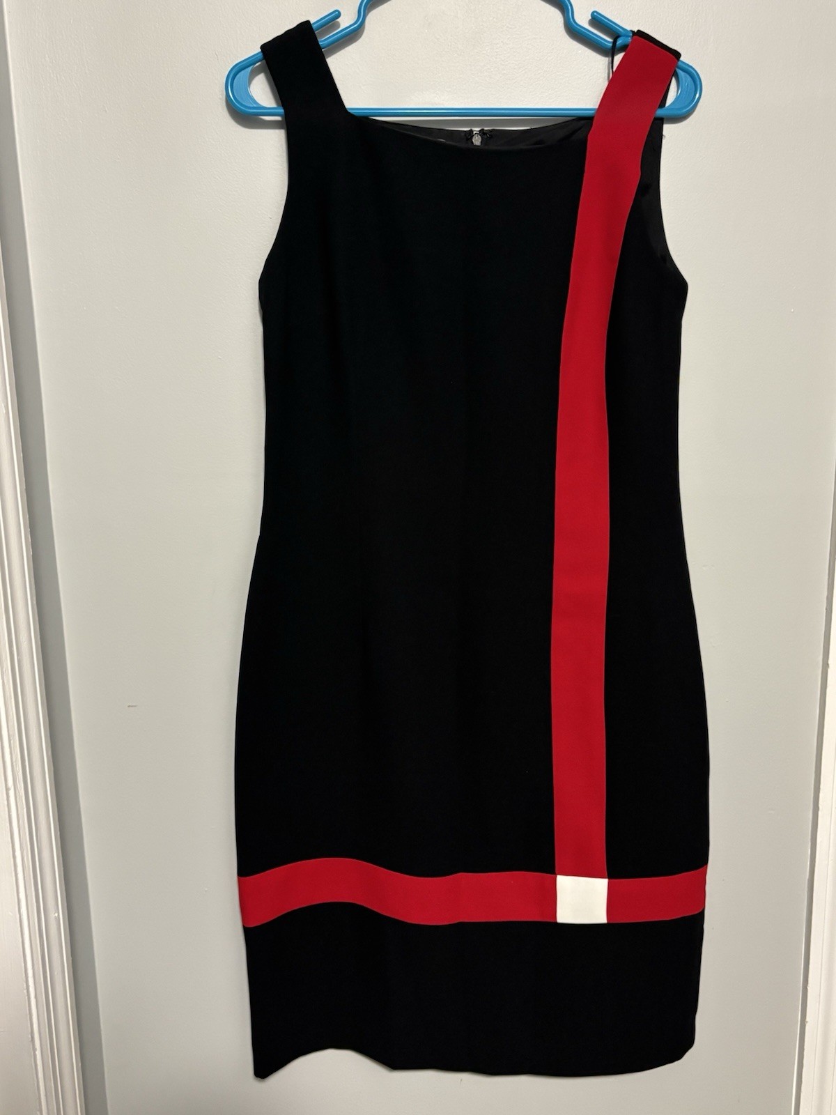 Maggy London Black And Red Sleeveless Dress Size 10