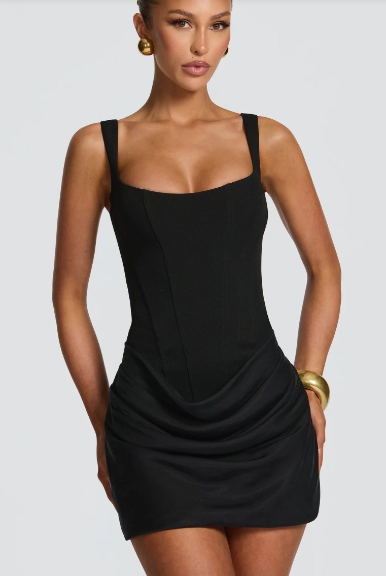 Women’s Corset Bodycon Mini Dress Sleeveless Party Club Cocktail Evening Dress