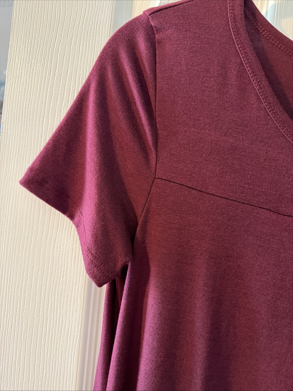 Brand New Shop Basic USA Small Dress With Pockets Maroon Dress