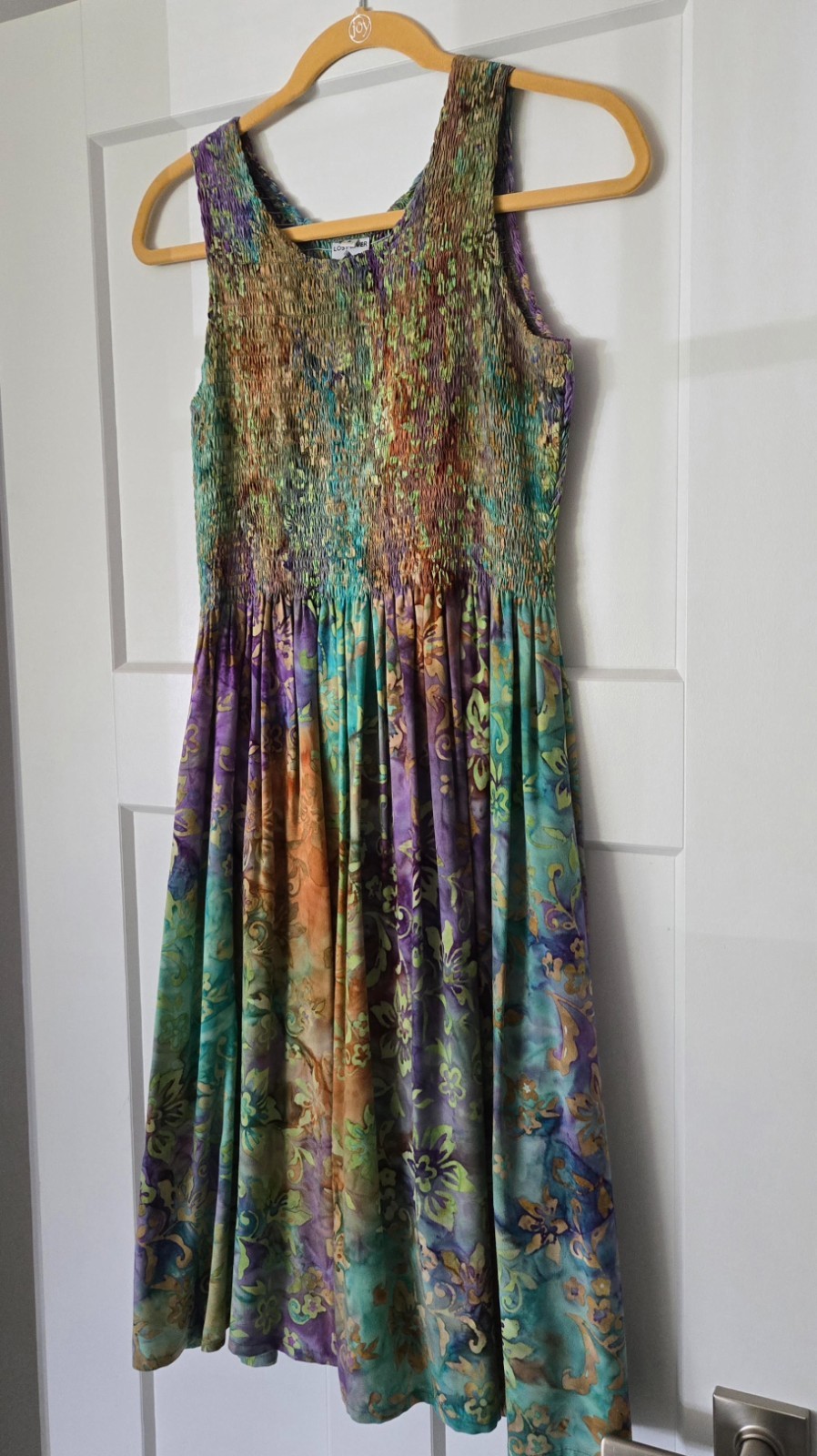 LOST RIVER CLOTHING CO WOMENS MIDI FLORAL SUNDRESS in SIZE SMALL-GREAT DRESS!!