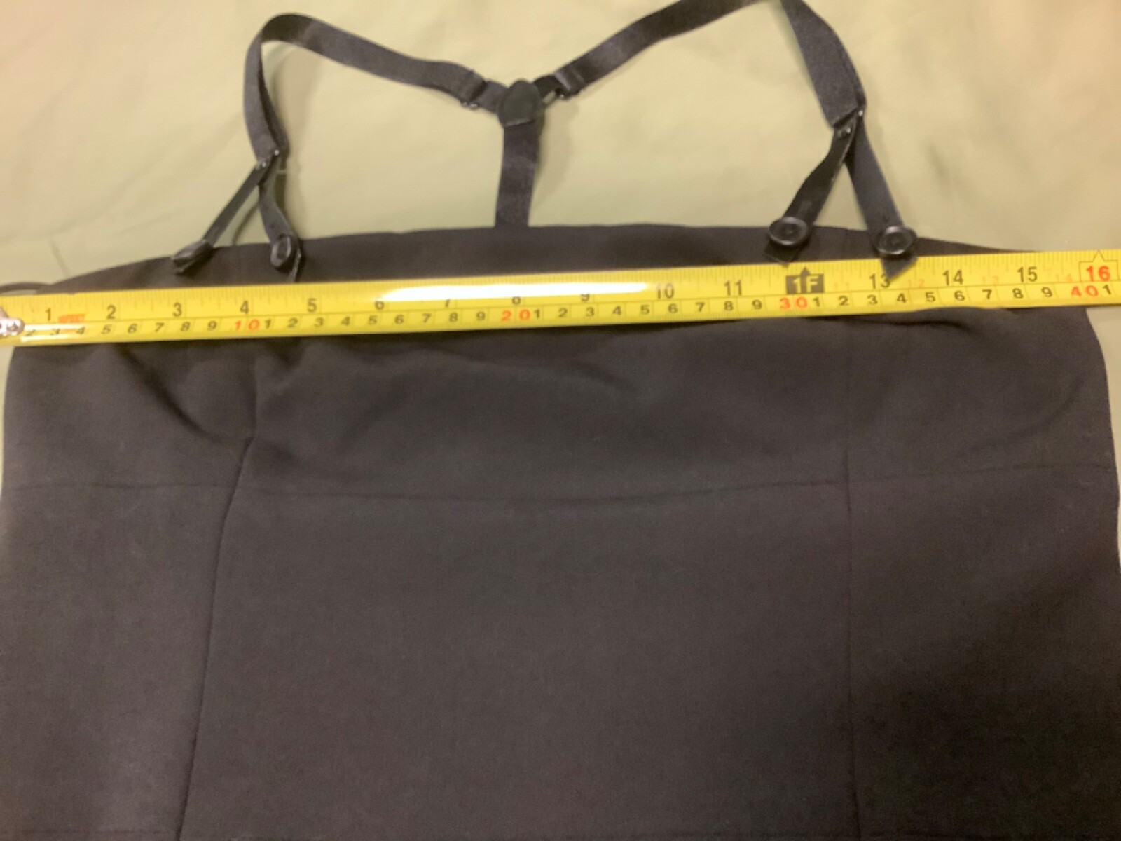 Armani Exchange Black Sleeveless Mini Dress with suspenders