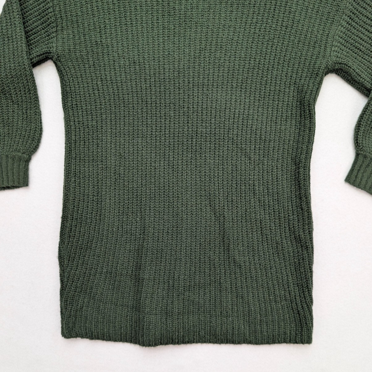 Mi Ami for Francesca’s Women’s Sweater Dress Size M Green