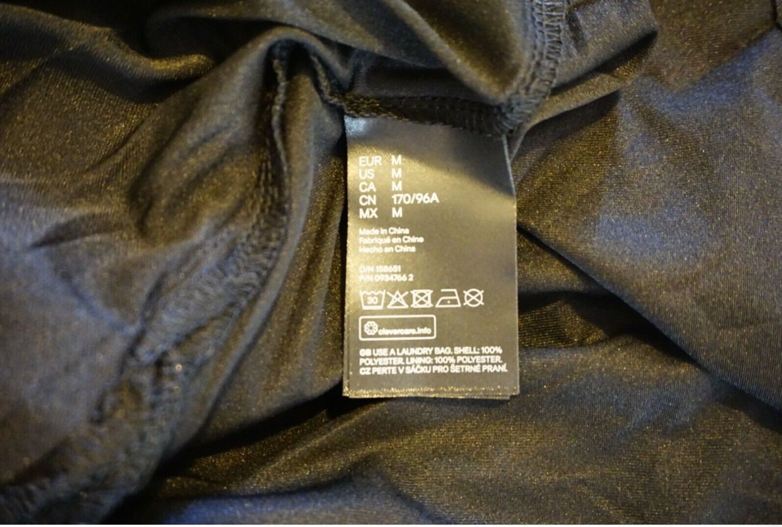 Zara Sequin Mini Dress V neck Elastic Cuffs A-line Skirt Black Blue M BNWT