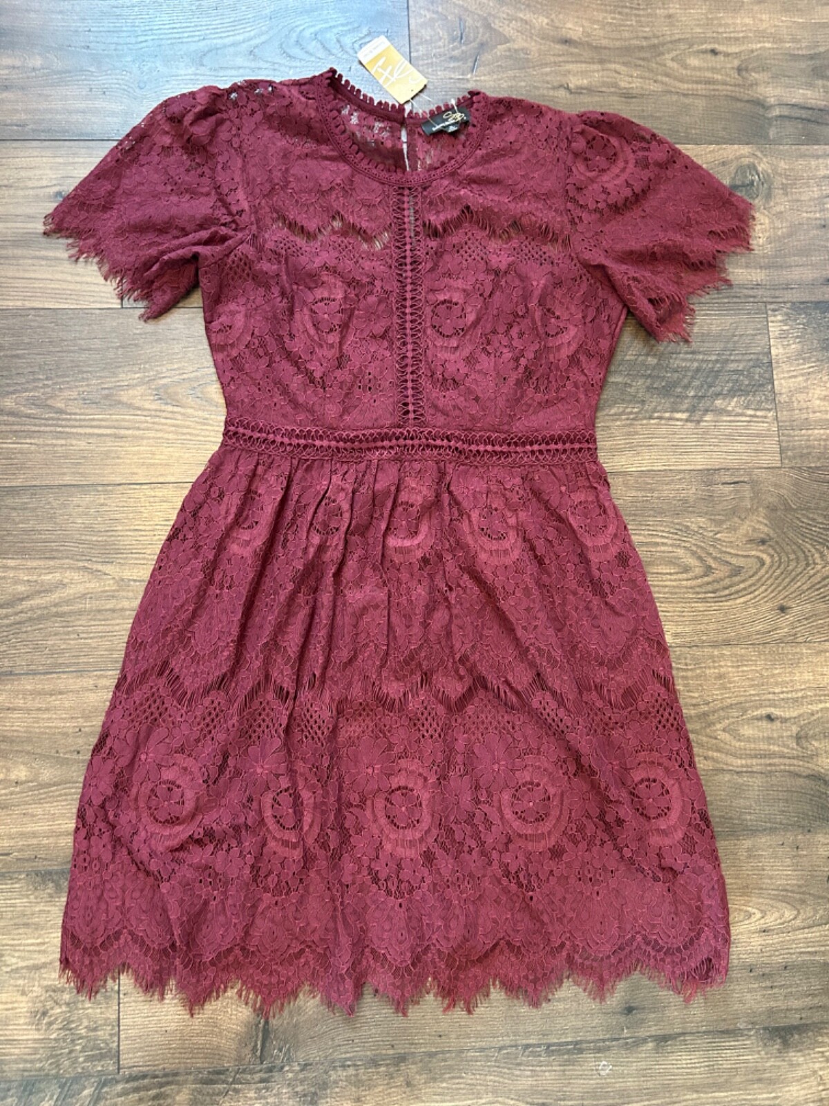 Suzanne Betro Womens Medium Lace Dress New With Tags
