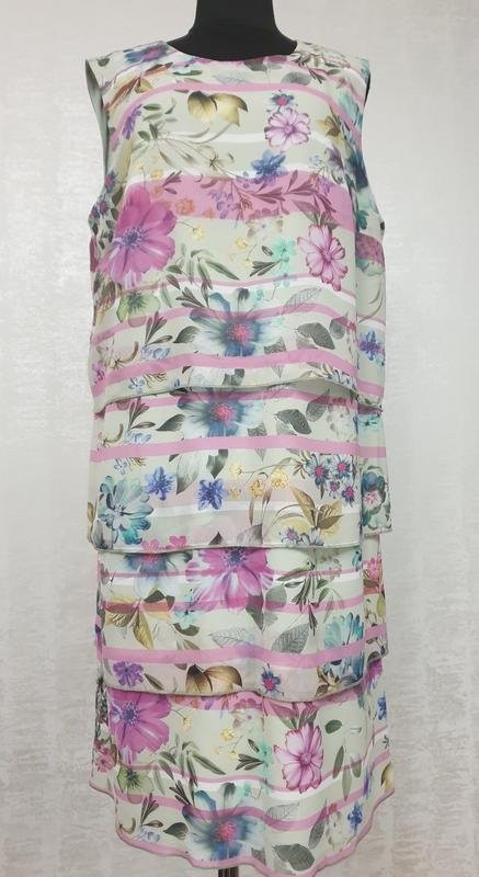Women Betty Barclay Dress Multicolor Polyester 40 #5TI6
