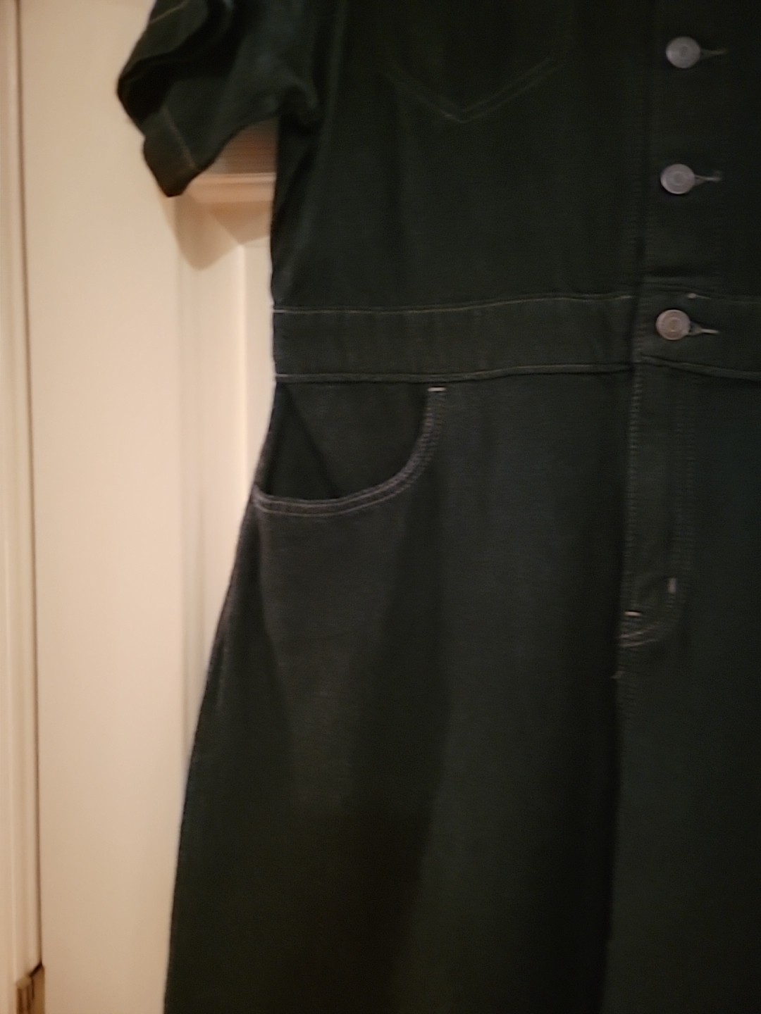 NWT Levi’s Vintage 95′ Jean Denim Button-Up Dress Women’s Size Large Blue
