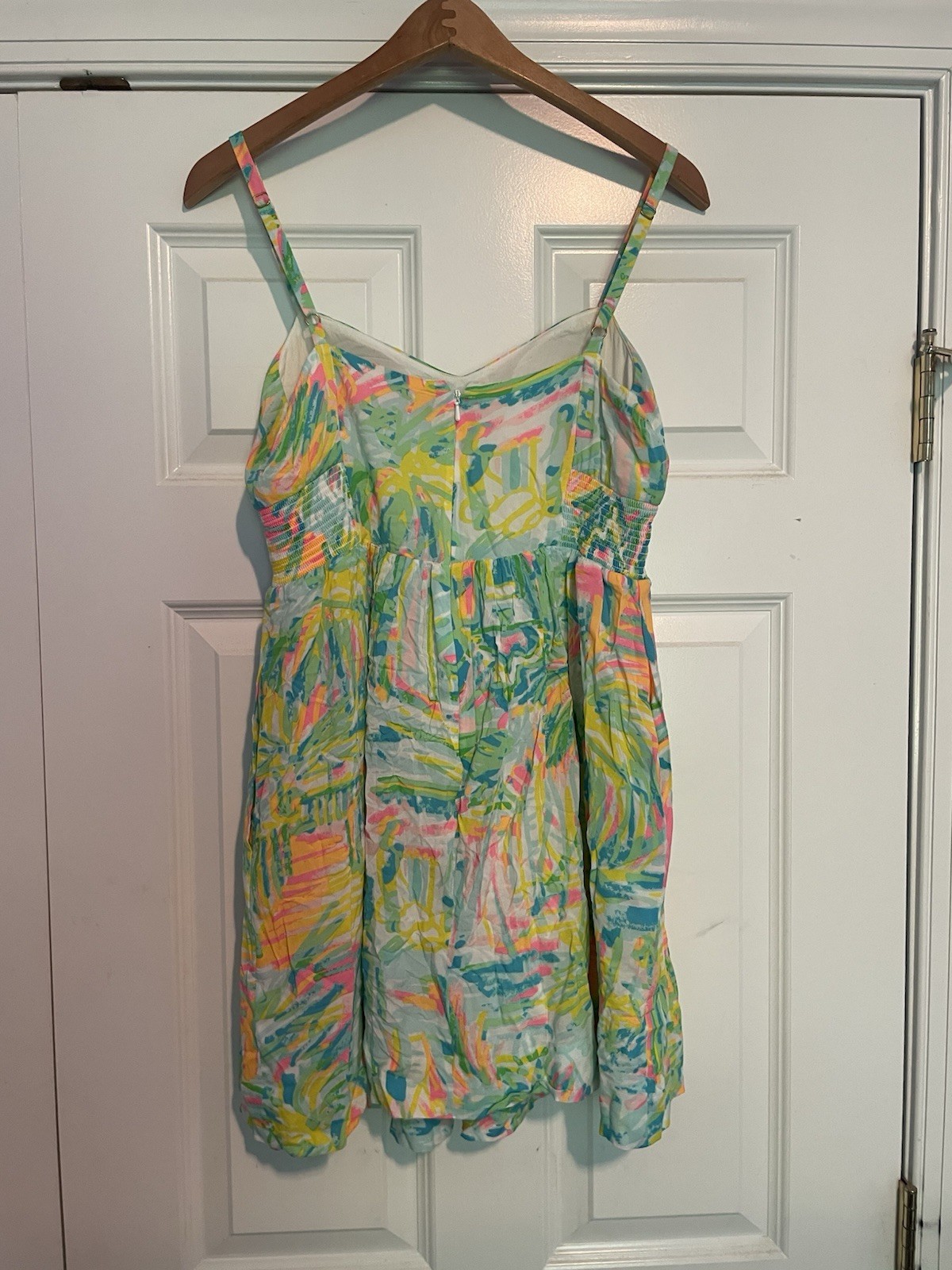 Lilly Pulitzer Christine Sea Salt & Sun Sundress Size 4