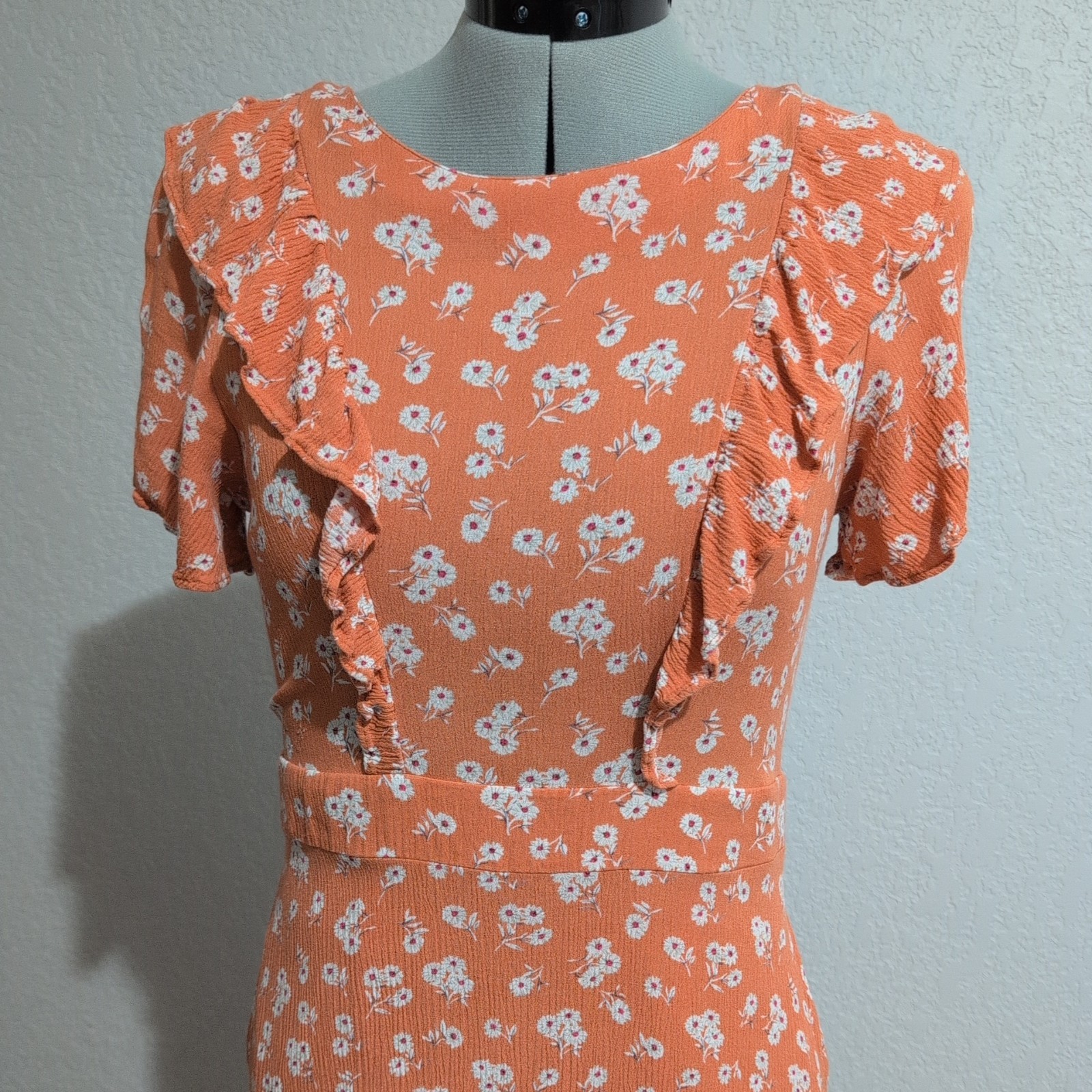 Sweet Salt Dress Orange Floral Size 4 Small