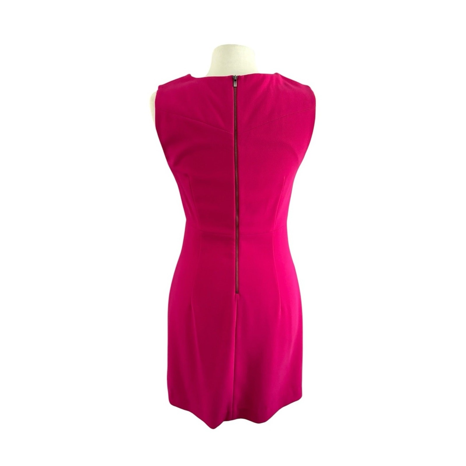 Diane Von Furstenberg DVF Carrie Pink Sheath Dress Size 10