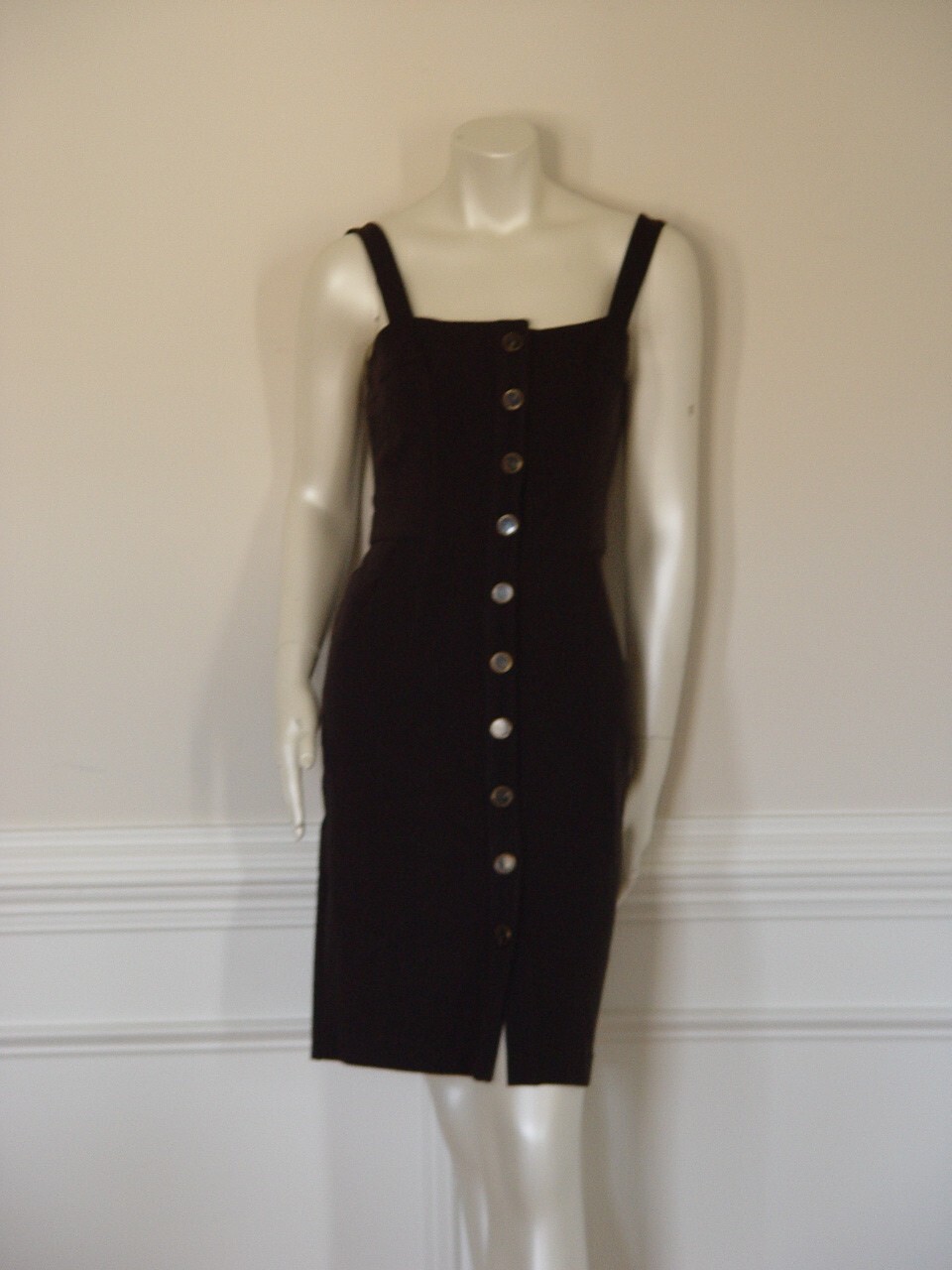 DIANE von FURSTENBERG ELENIE CHOCOLATE SUITING DRESS – US 4 – US 8