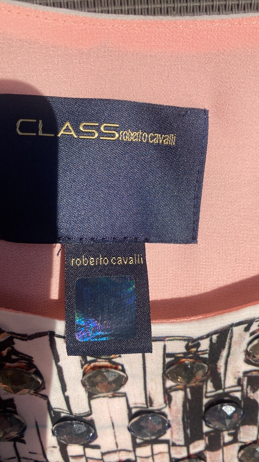Beautiful Class Roberto Cavalli bedazzled dress size 6