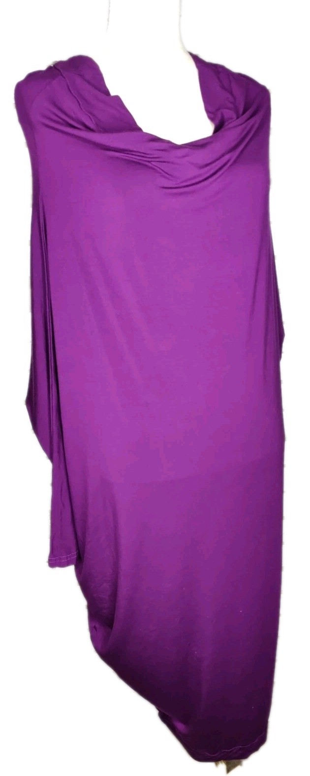 • Morph Clothing Solid Rich Plum Modal Capsule Versatile Dress Women’s Size XL
