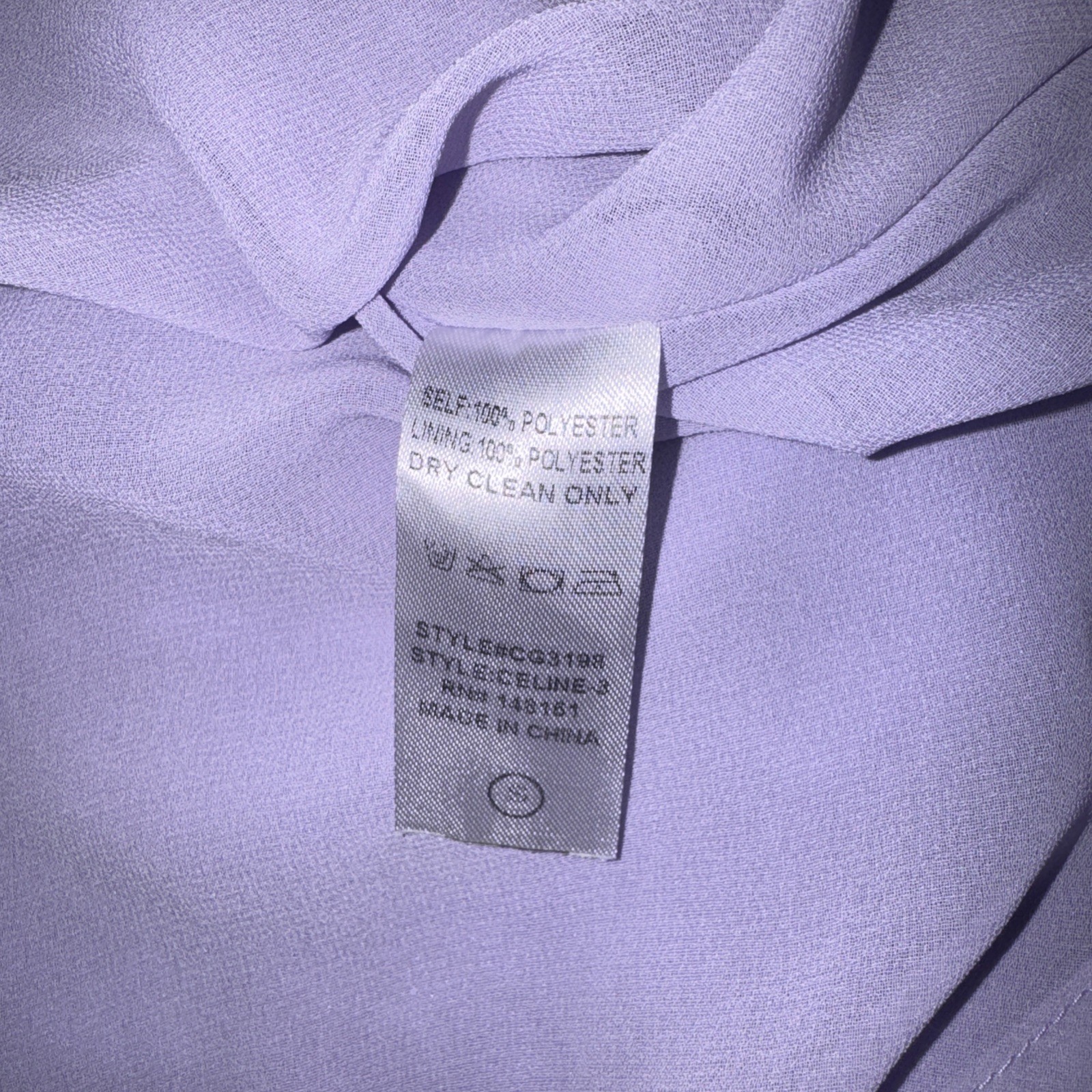 BuddyLove Celine Purple Mini Slip Dress Size S See Pictures For Bottom Back