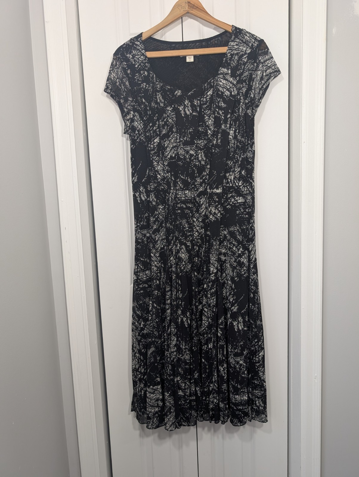 Coldwater Creek Women’s Size 10 Midi Black Dress