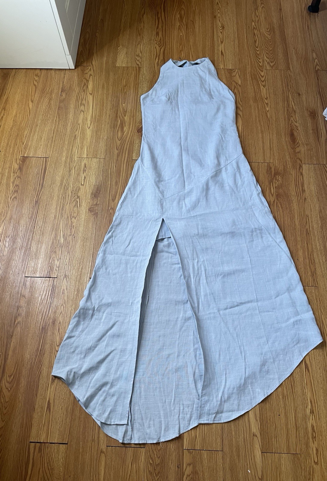 Mango Cross Back Flowing Dress NWT Size XS