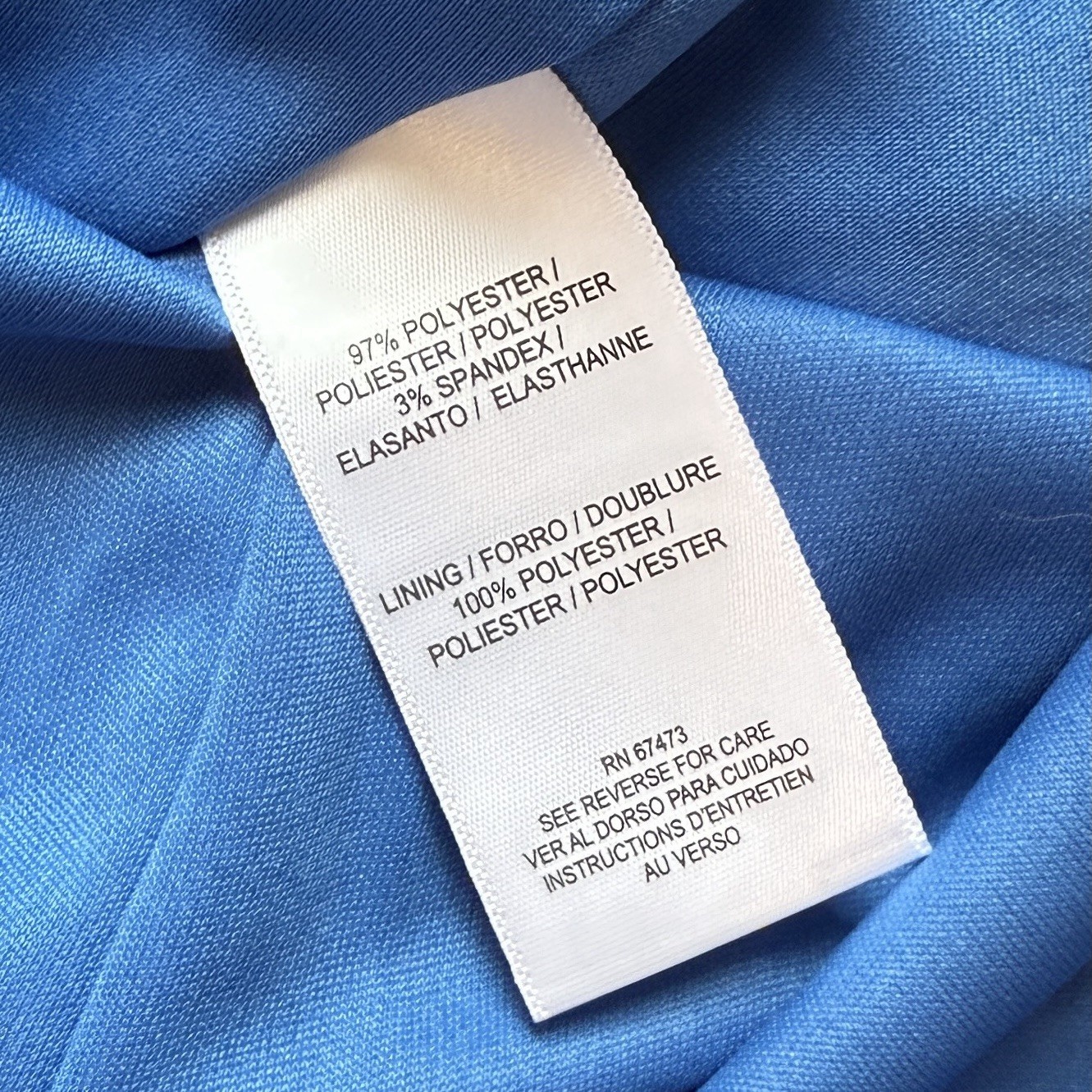 Taylor Dress 6 Party Wedding Nautical Blue Textured Ruffle-Hem Dress #156