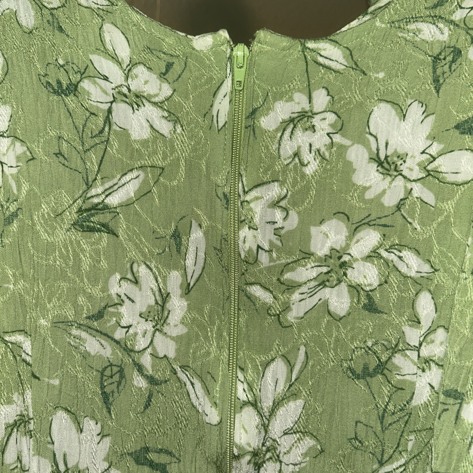 DressBarn 2-Pc Linen Dress & Jacket Sz 10 Maxi Tank Sheath Green