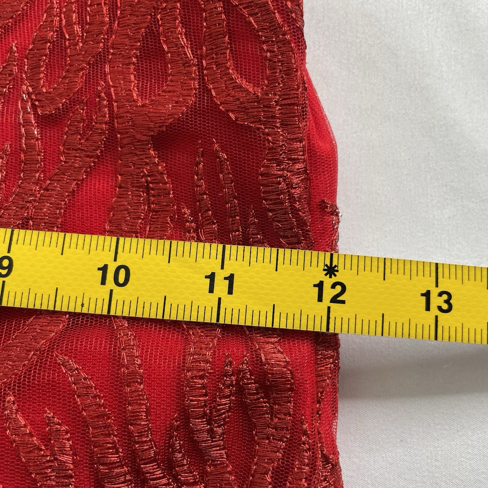 Ana Maria Mariano Red Evening Gown Est. Size 2 Bodycon Statement Va Va Voom