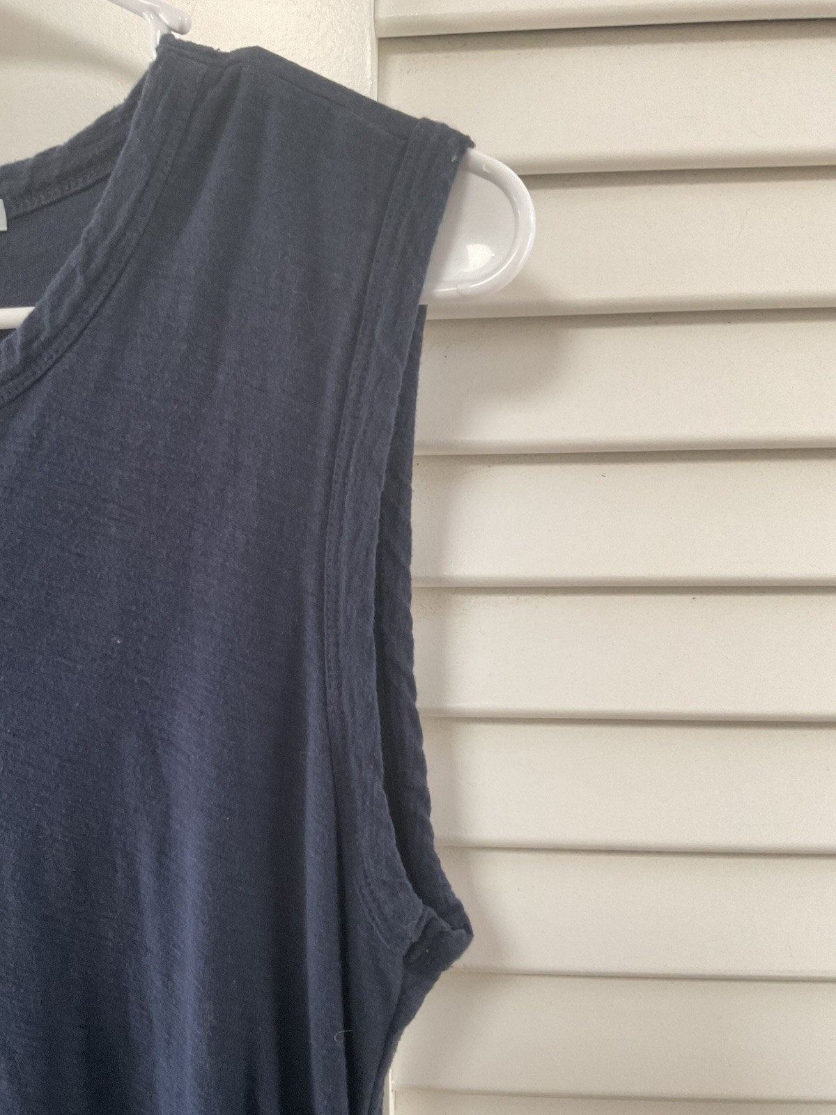 Standard James Perse Cotton Bodycon Tank Dress Women’s Size 4 Navy