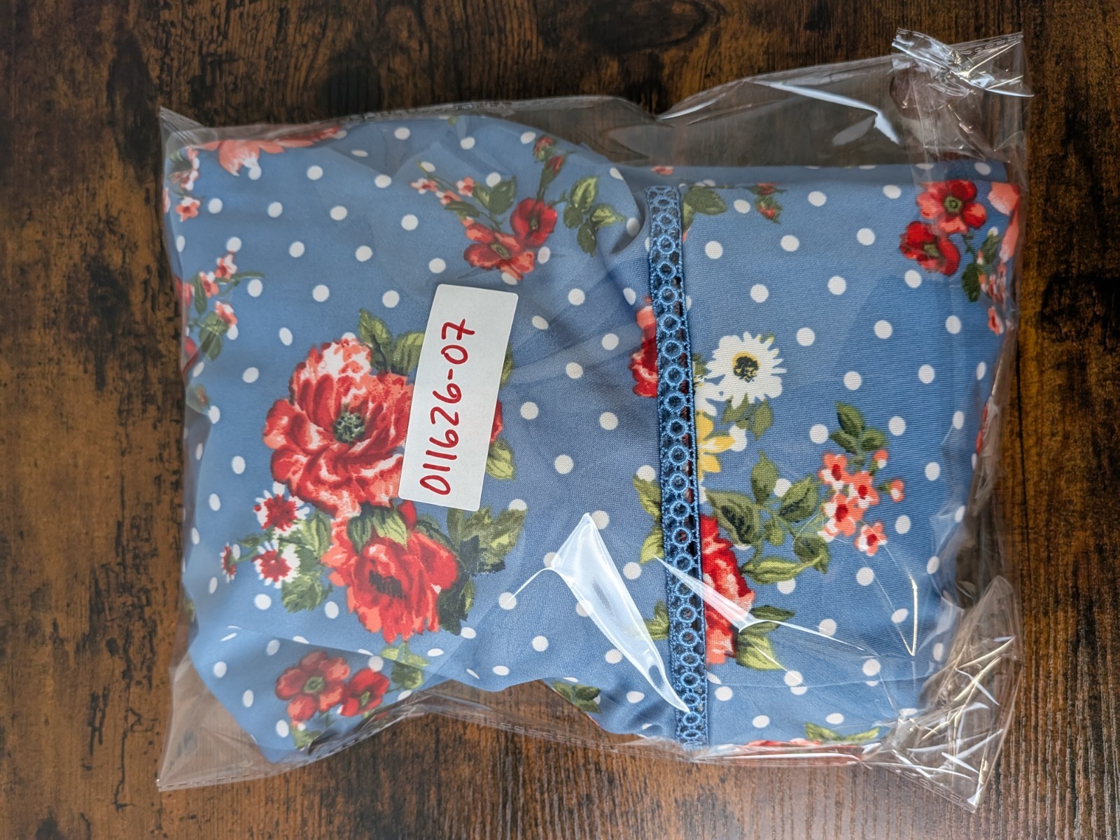 City Triangles Floral Dress Size 5 Juniors Summery Women Blue Polka Dots NWT