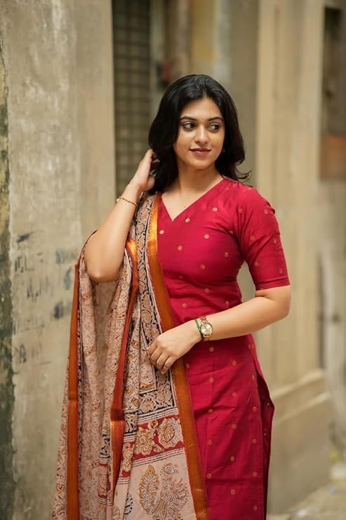 Kurta Set with Dupatta Women Viscose Printed 3 Piece