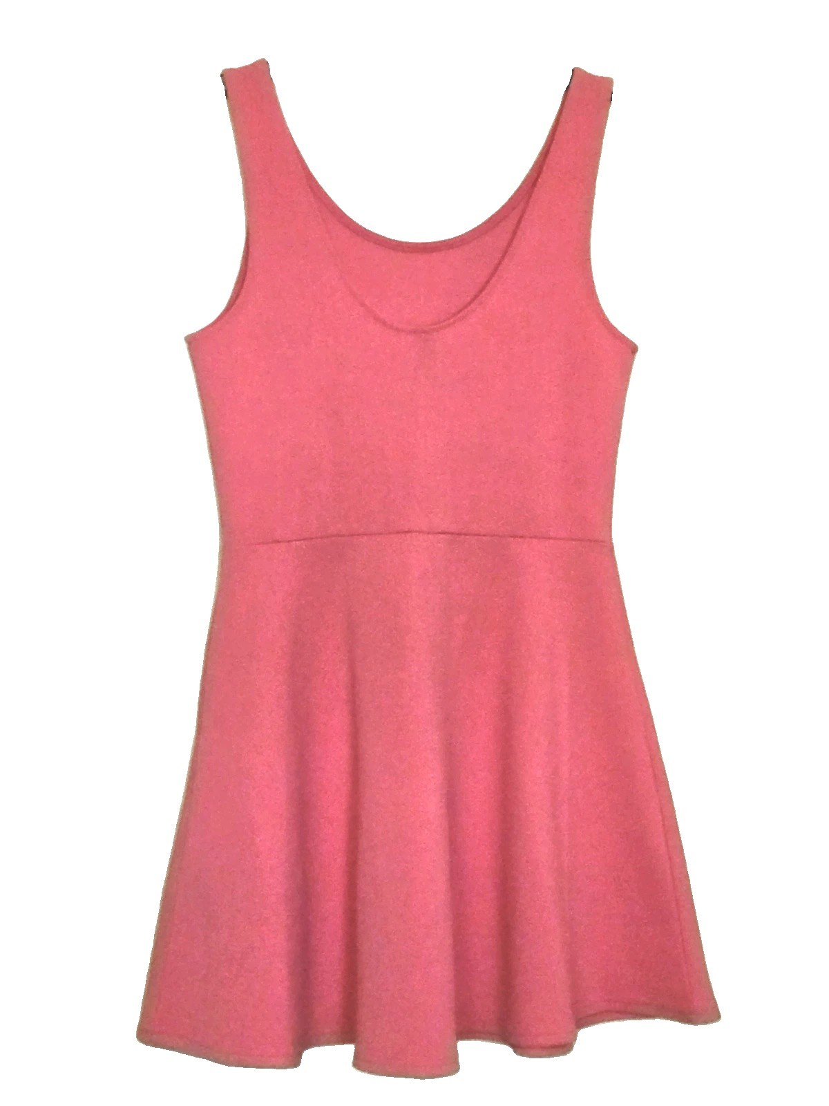 H&M Divided Fit & Flare Dress Women Size 8 Pink Sleeveless Skater Mini Coquette