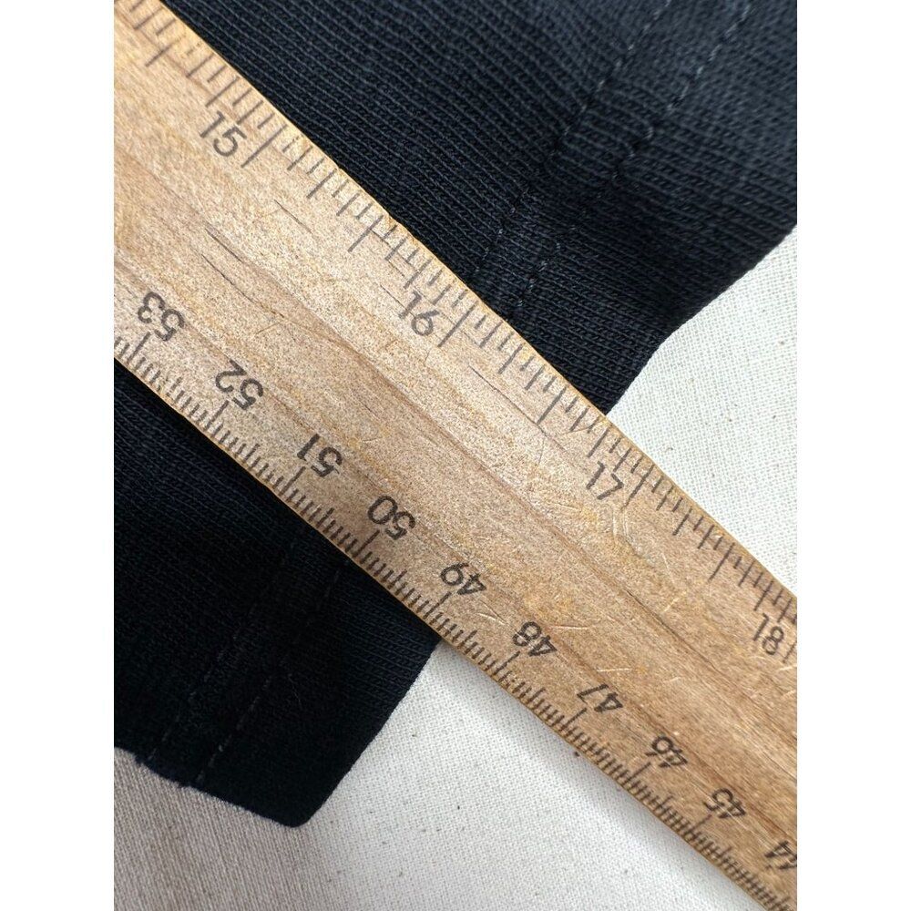 J. Crew Half Sleeve Varsity Side Zip Dress size Medium Black Style: A1979