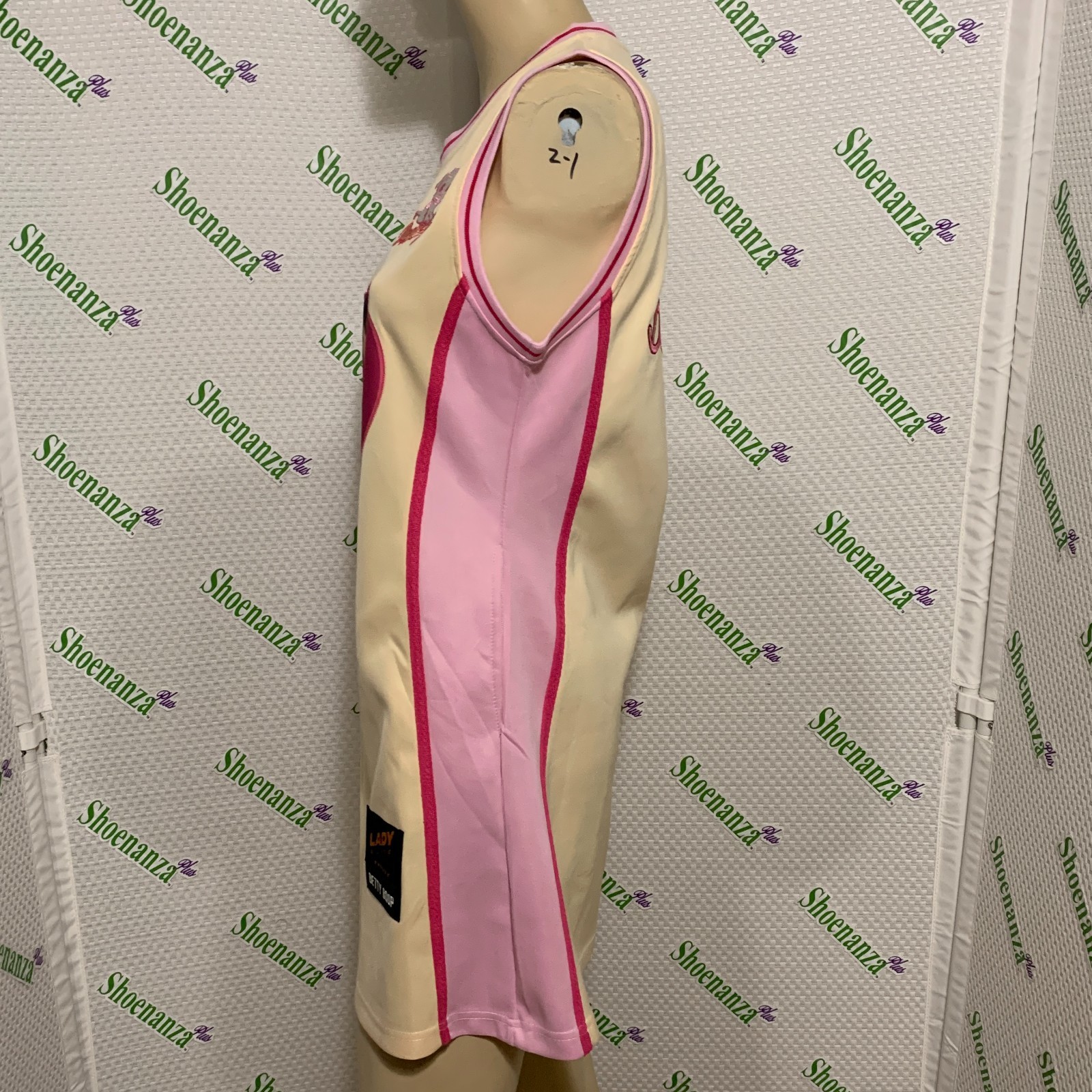 Headgear Classics Basketball Jersey Dress Lady Elite Betty Boop Be Mine Beige XL