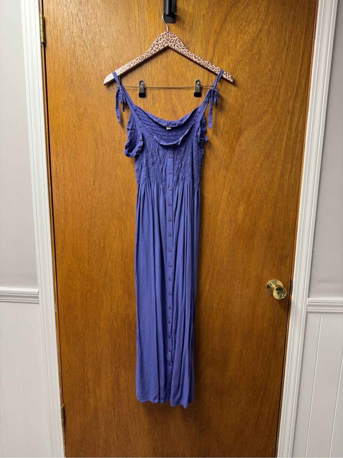 Emerson Fry India Collection Santiago Sundress Sleeveless Midi Iris Purple XS/S