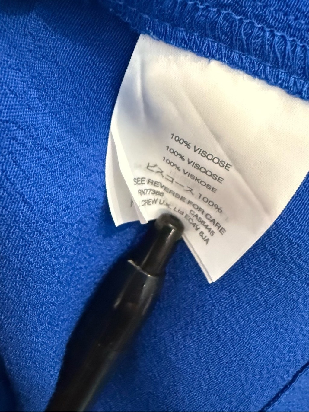 Madewell Royal Blue Dress Size XS