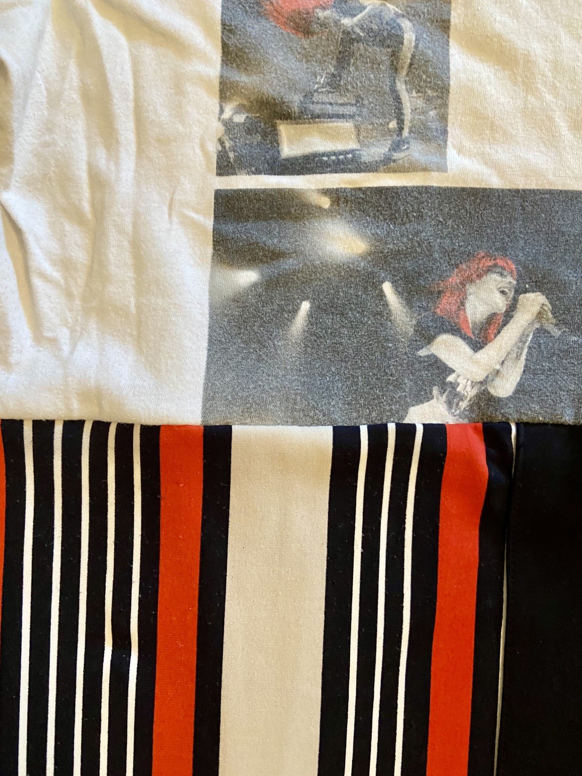 Paramore Reworked OOAK Upcycled Vintage Band Tee Dress L XL Xtra Large Shirt