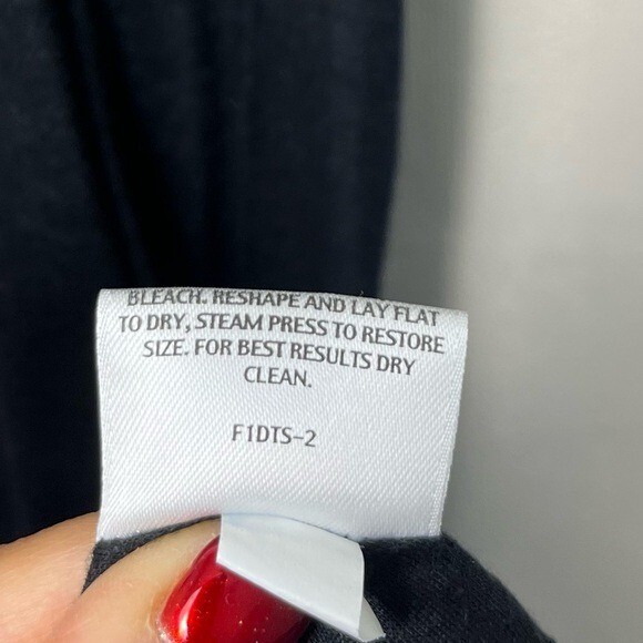 Eileen Fisher Black Lyocell Silk Blend Cowl Neck Jersey Midi Witchy Dress Size M