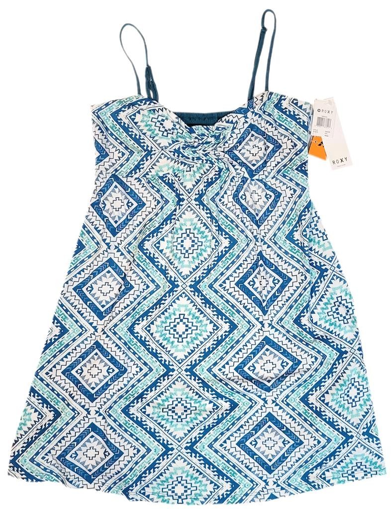 Nwt ROXY Juniors Large TWINSIES STRAP DRESS Beach Coverup Summer