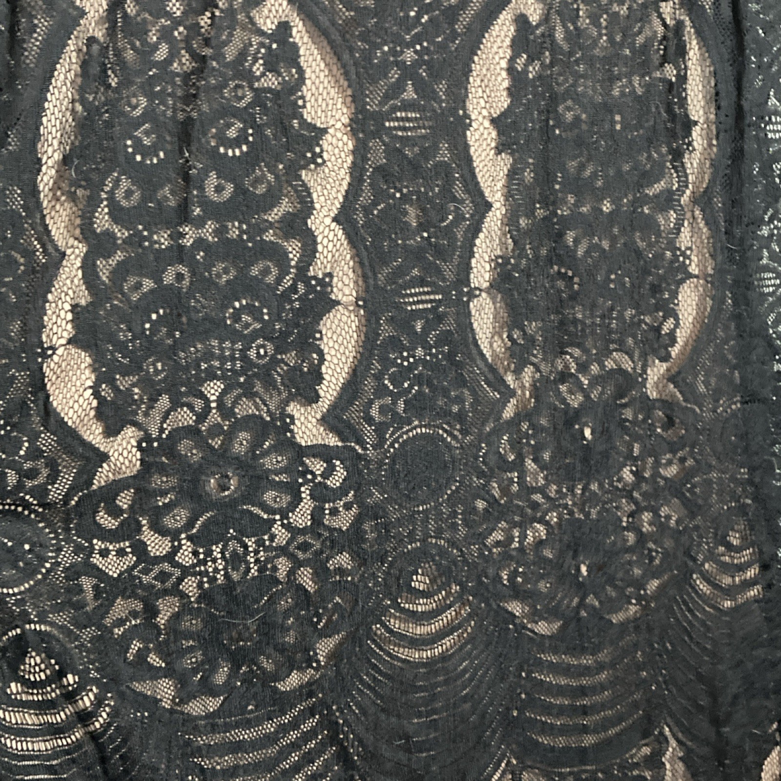 Morgan & Co Womens Black Floral Lace Halter Lined Maxi Dress Size 14