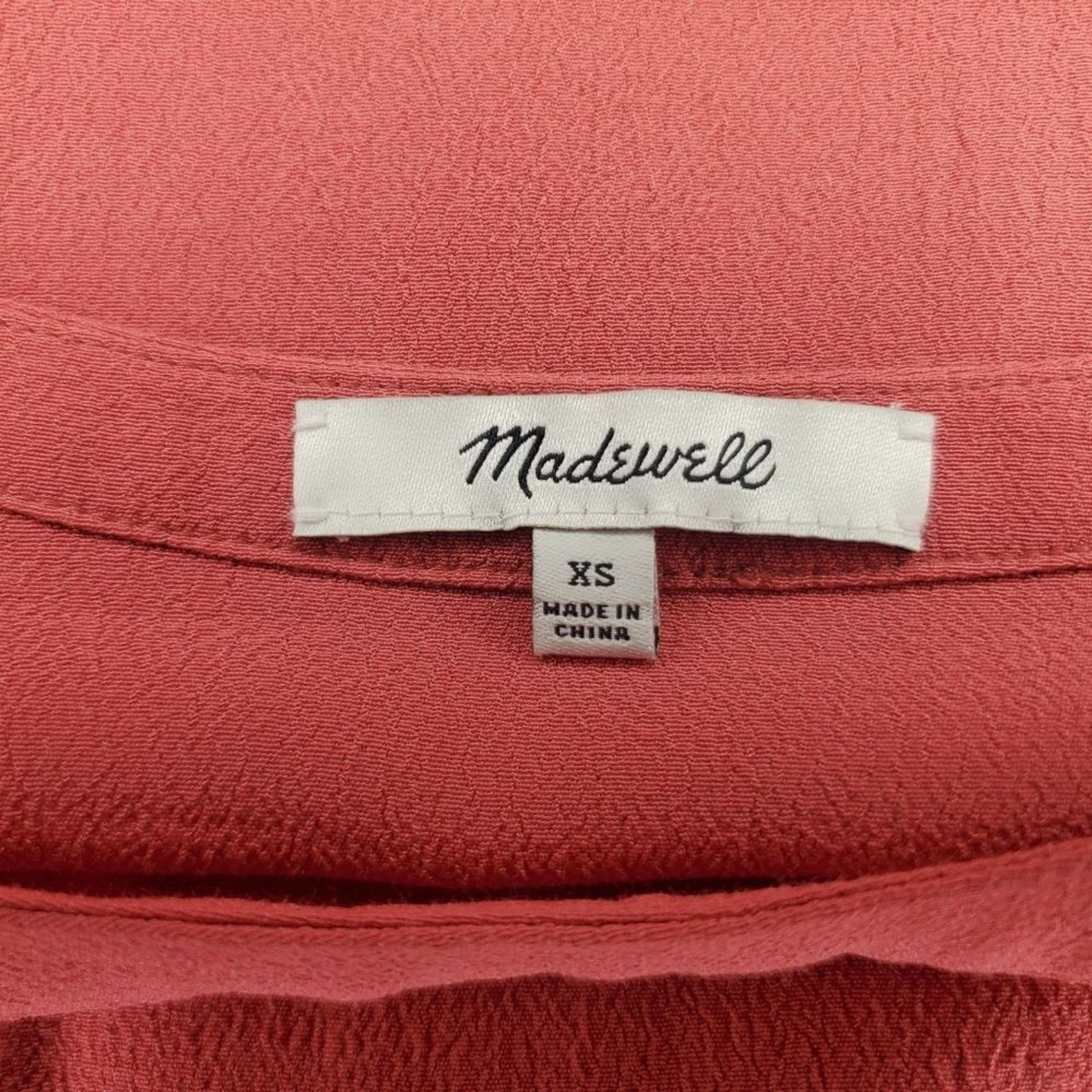 Madewell Journal Side Button Dress Size XS