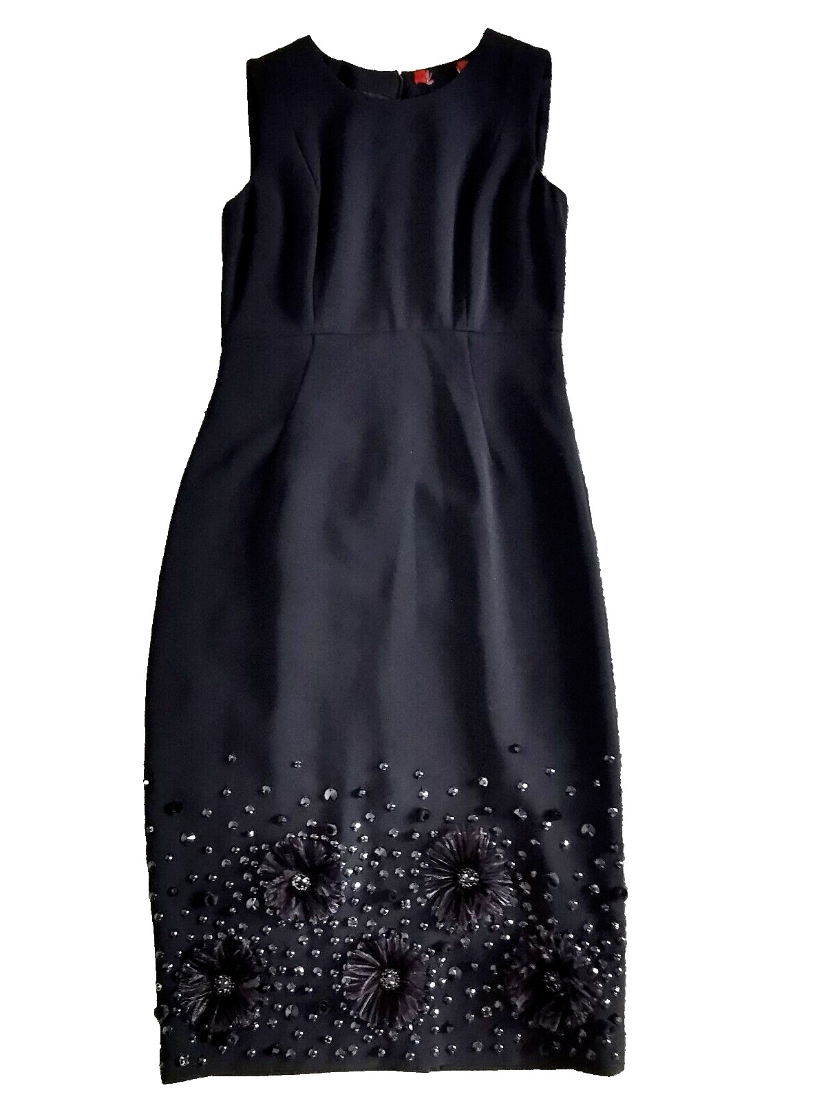 RRP €559 ✨ MAX MARA Embellished Triacetate dress US2_ It36_ De32_ Uk4_ Fr34