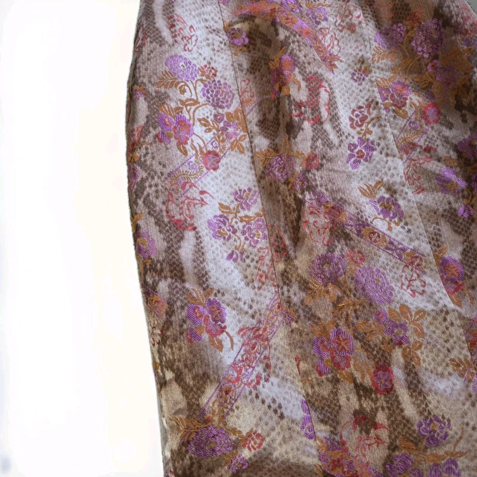 Vintage Lopez Knudsen Silk Fitted Cocktail Style Sleeveless Dress @ S/M SEE PICS
