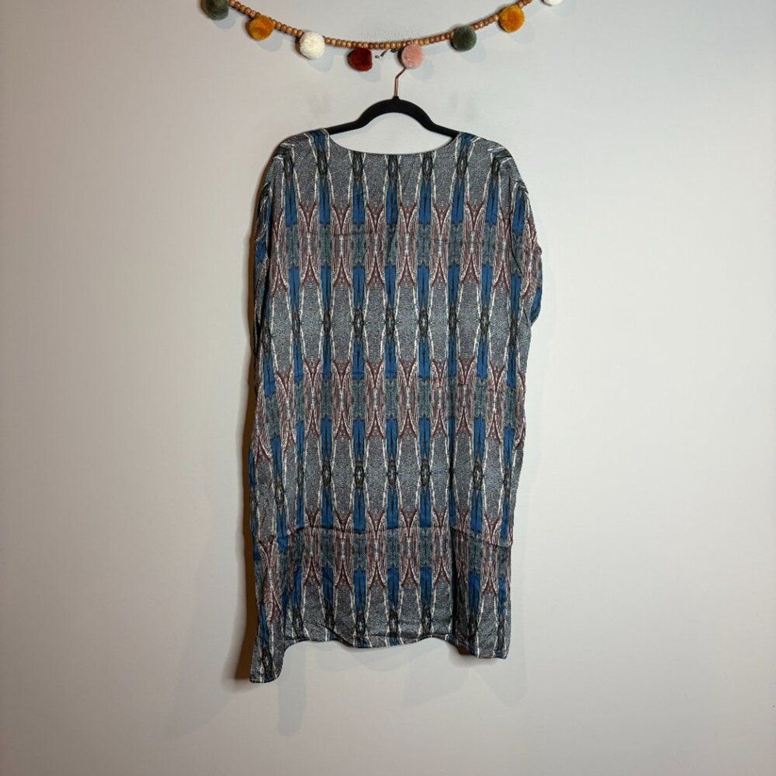 0039 Italy patterned tunic top