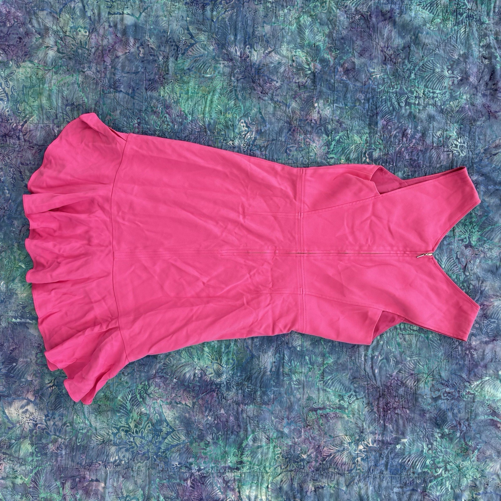 Rebecca Taylor Size 4 Bubblegum Pink Dress A Line Mermaid Mini Fit